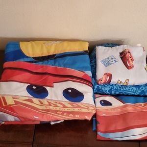 Disney Cars toddler bed set